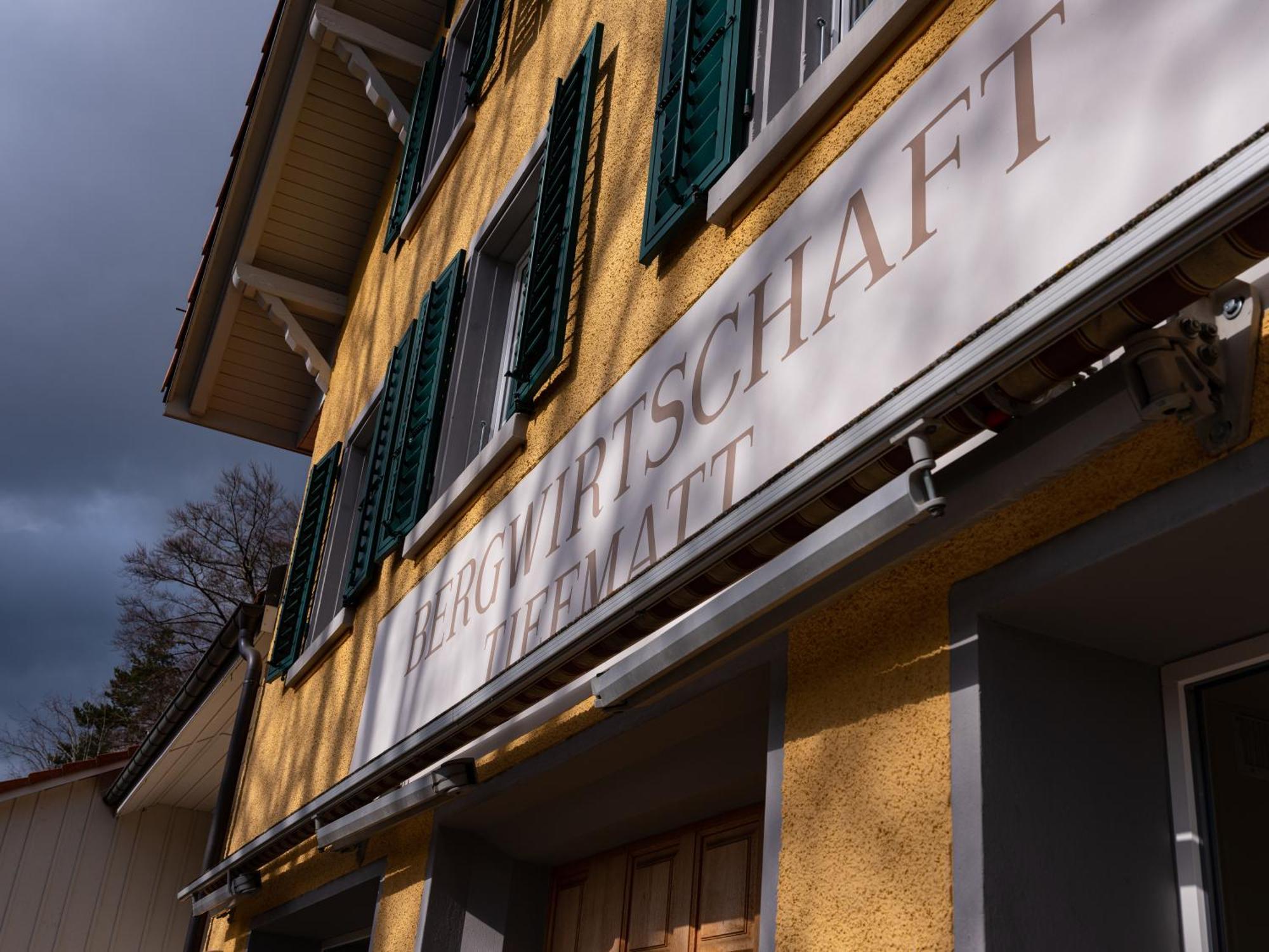 Hotel Bergwirtschaft Tiefmatt Holderbank Exteriér fotografie